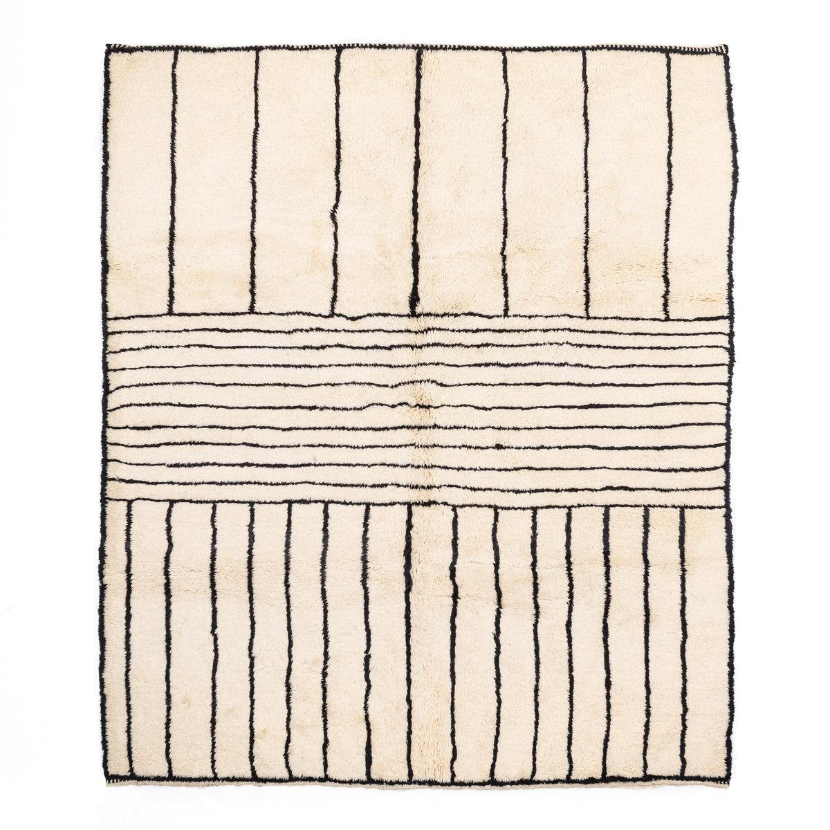 Sherwan - Luxueux tapis Berbère shaggy
