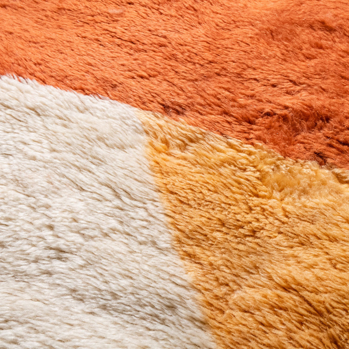Abrico Luminescent Rond - Luxueux tapis Berbère shaggy