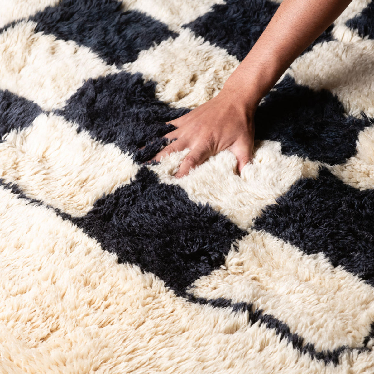 Badra - Luxueux tapis Berbère shaggy