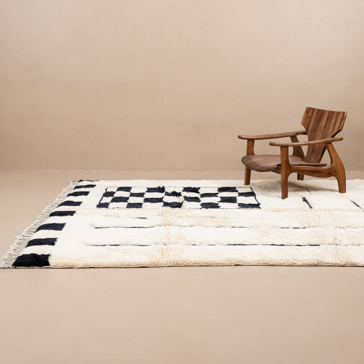 Badra - Luxueux tapis Berbère shaggy