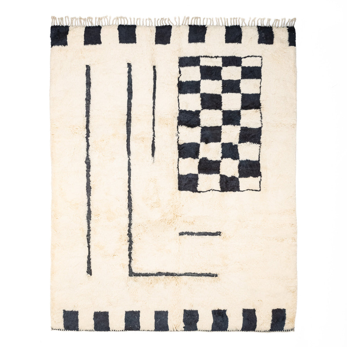 Badra - Luxueux tapis Berbère shaggy
