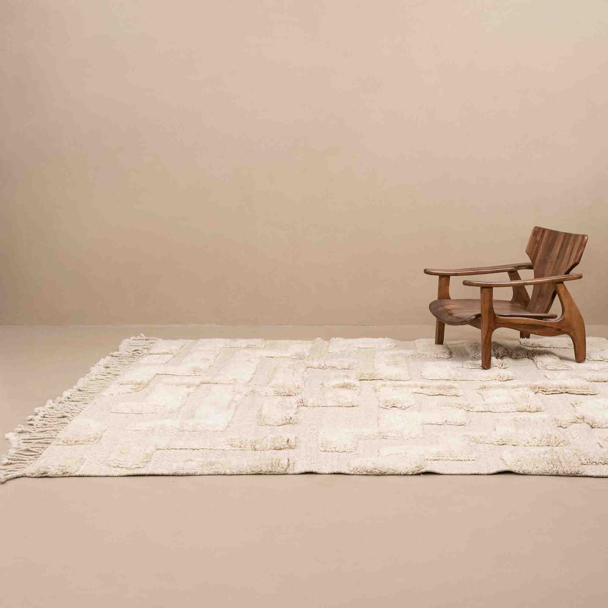 Tahra - Luxueux tapis Berbère shaggy