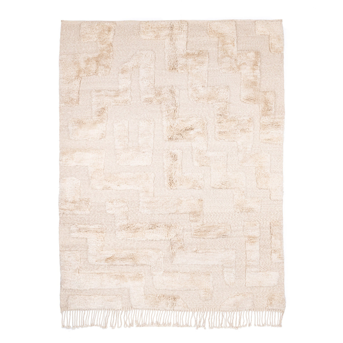 Tahra - Luxueux tapis Berbère shaggy