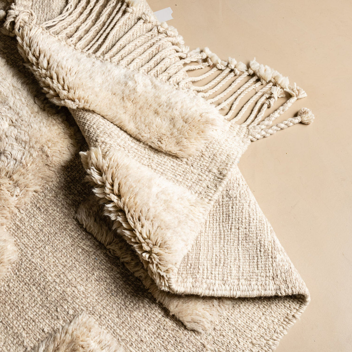 Tahra - Luxueux tapis Berbère shaggy