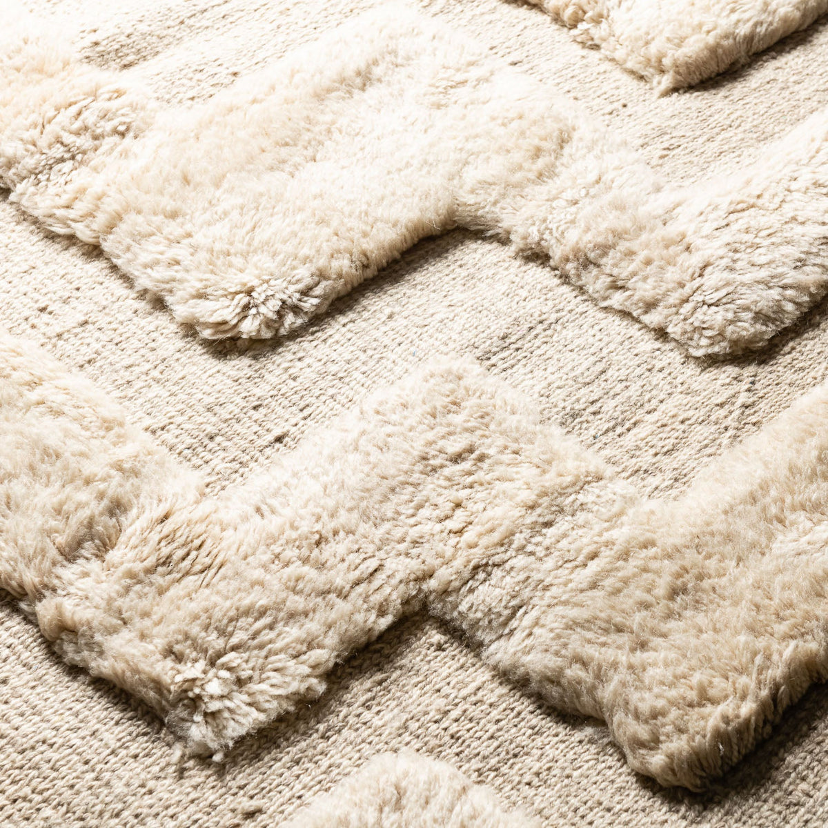 Tahra - Luxueux tapis Berbère shaggy