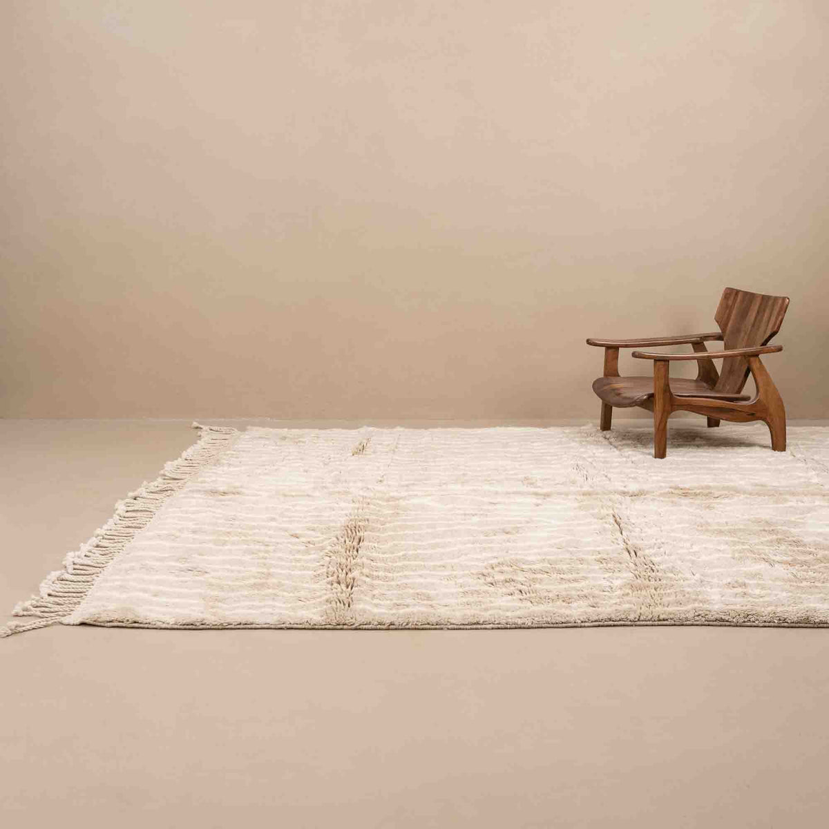 Branches D'or - Luxueux tapis Berbère shaggy