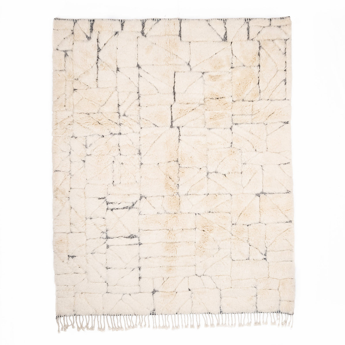 Souvenirs Fragmentés - Luxueux tapis Berbère shaggy