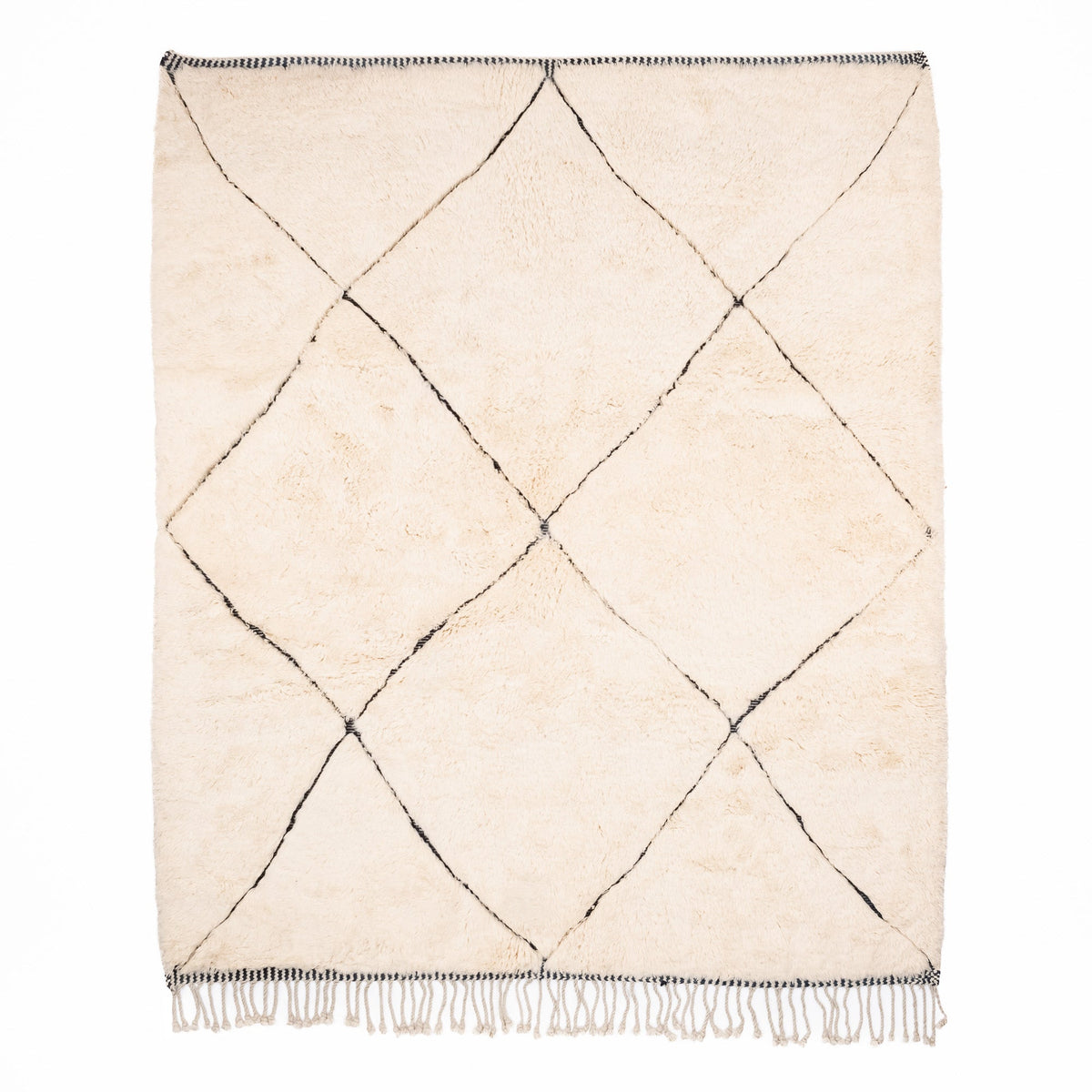 Diamants magiques - Luxueux tapis Berbère shaggy