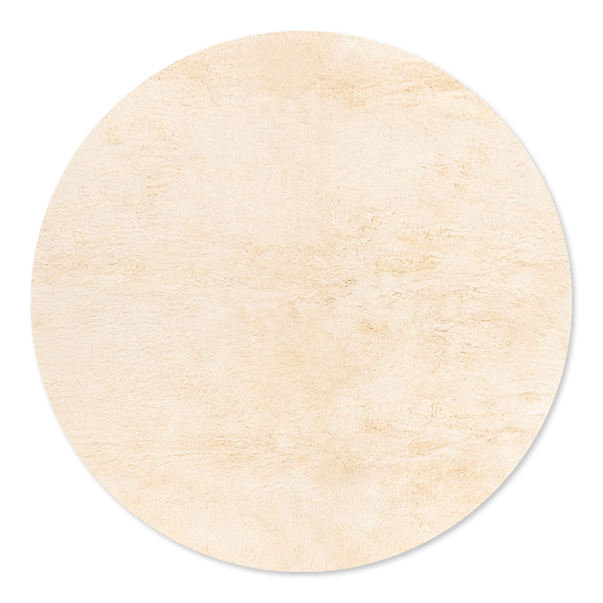 Éclat Rond - Luxueux tapis Berbère shaggy
