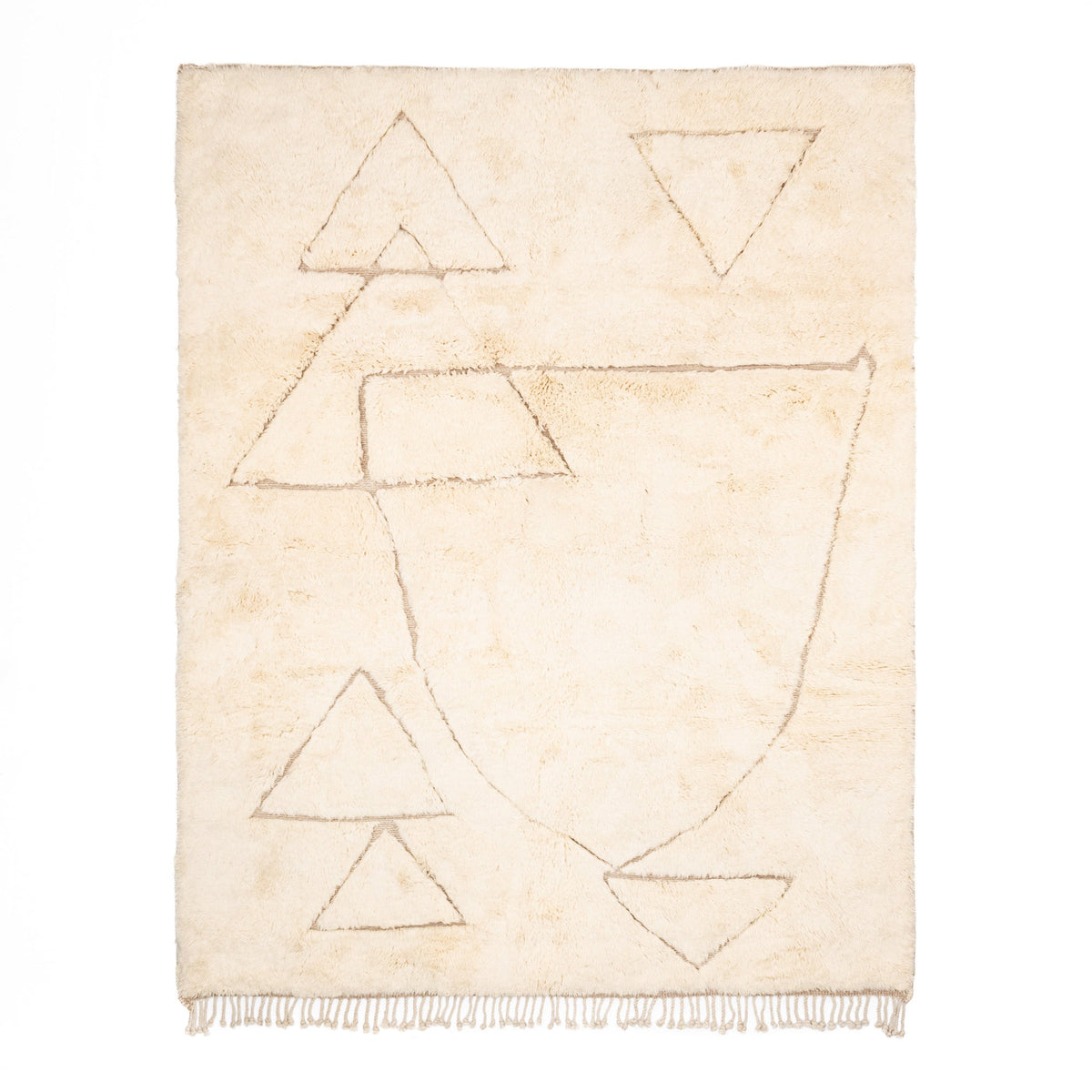 Serenity Peaks - Luxueux tapis Berbère shaggy