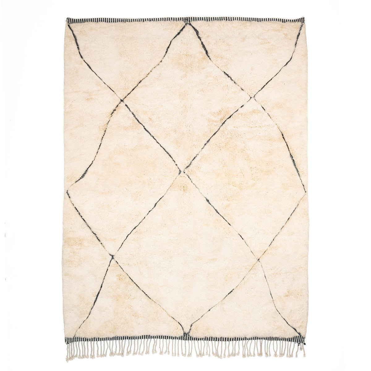 Diamants magiques - Luxueux tapis Berbère shaggy