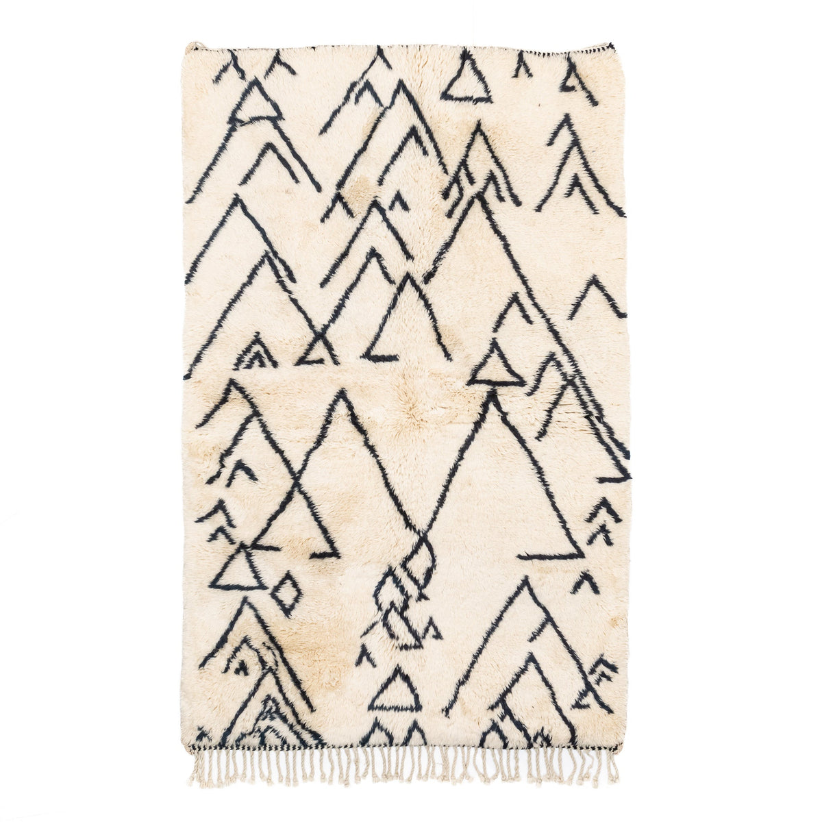 Montagnes de l'Atlas - Luxueux tapis Berbère shaggy