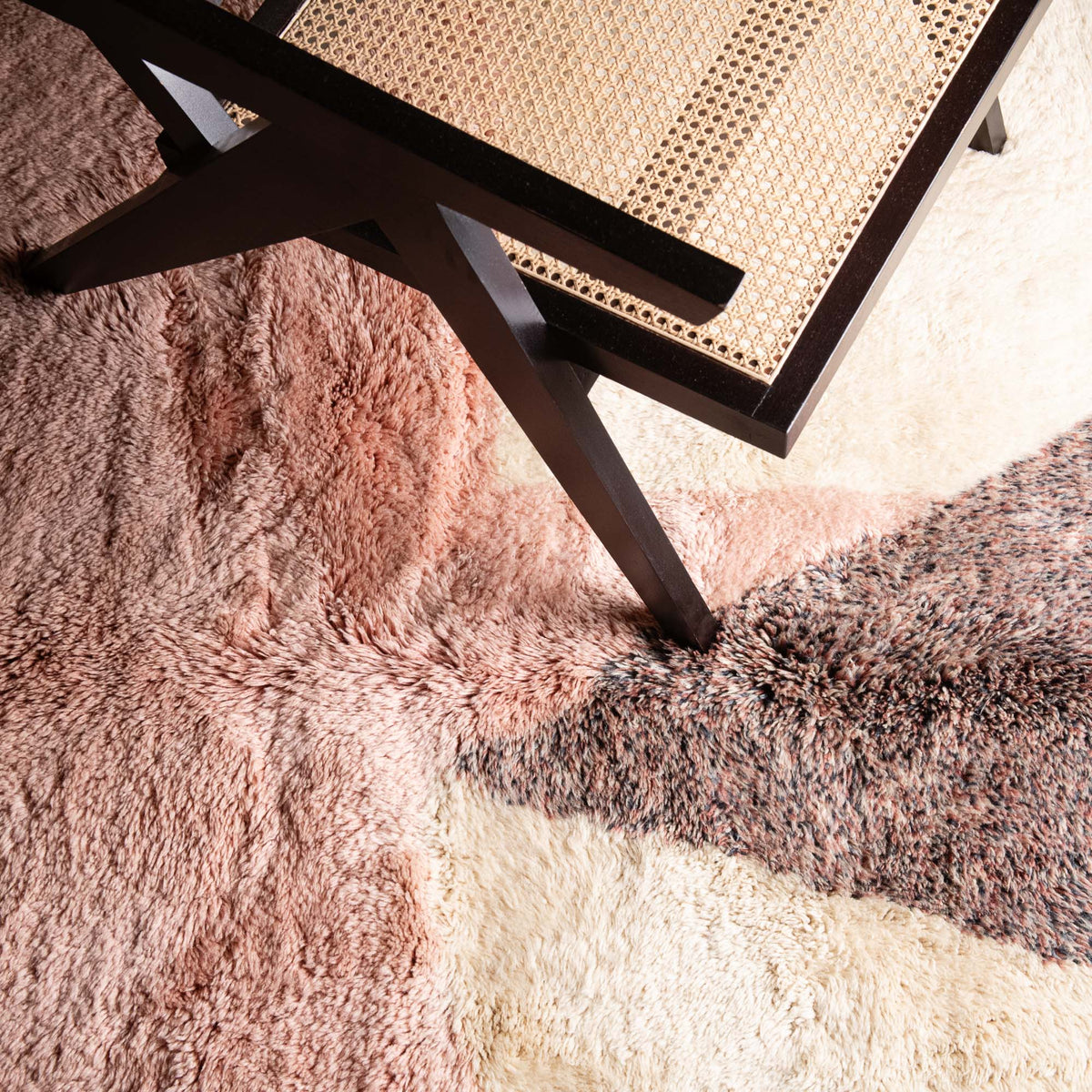 Rêverie Radieuse - Luxueux tapis Berbère shaggy