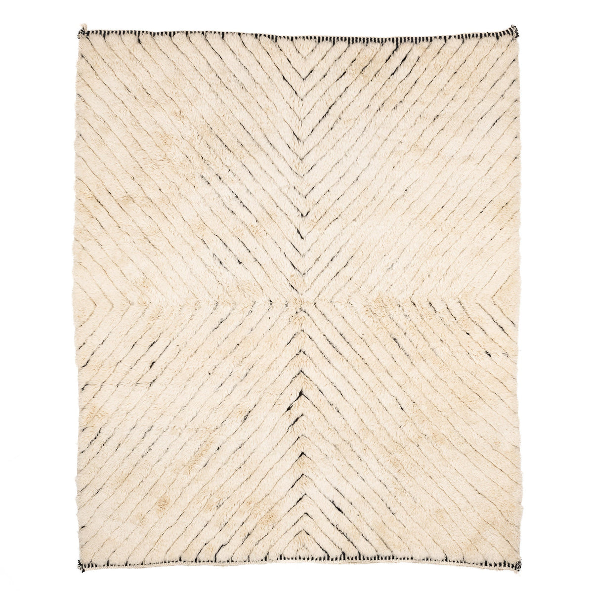 Sanae - Luxueux tapis Berbère shaggy