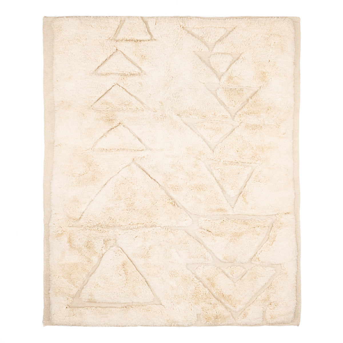 Montagnes Déplacées - Luxueux tapis Berbère shaggy