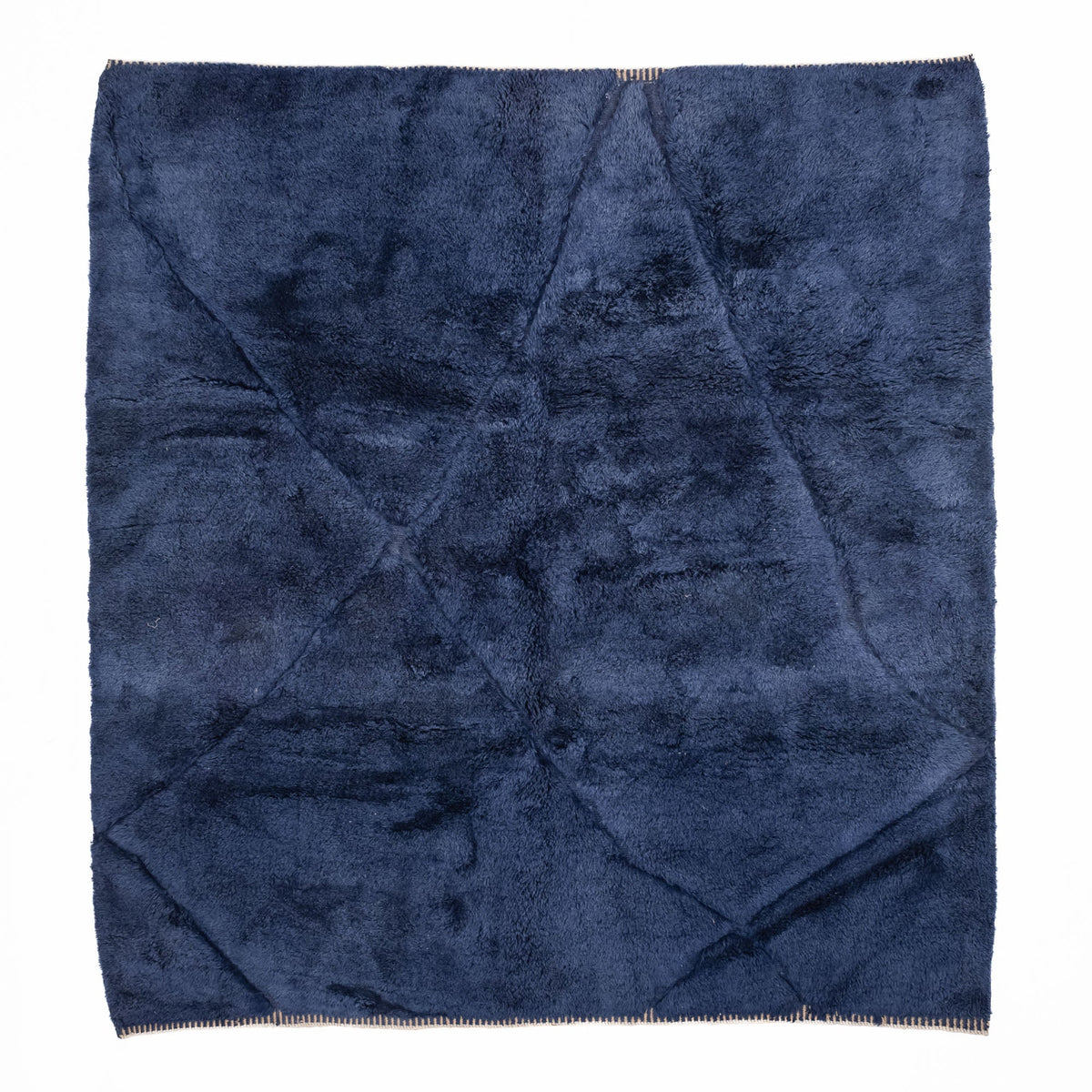 Mer de nuit - Luxueux tapis Berbère shaggy