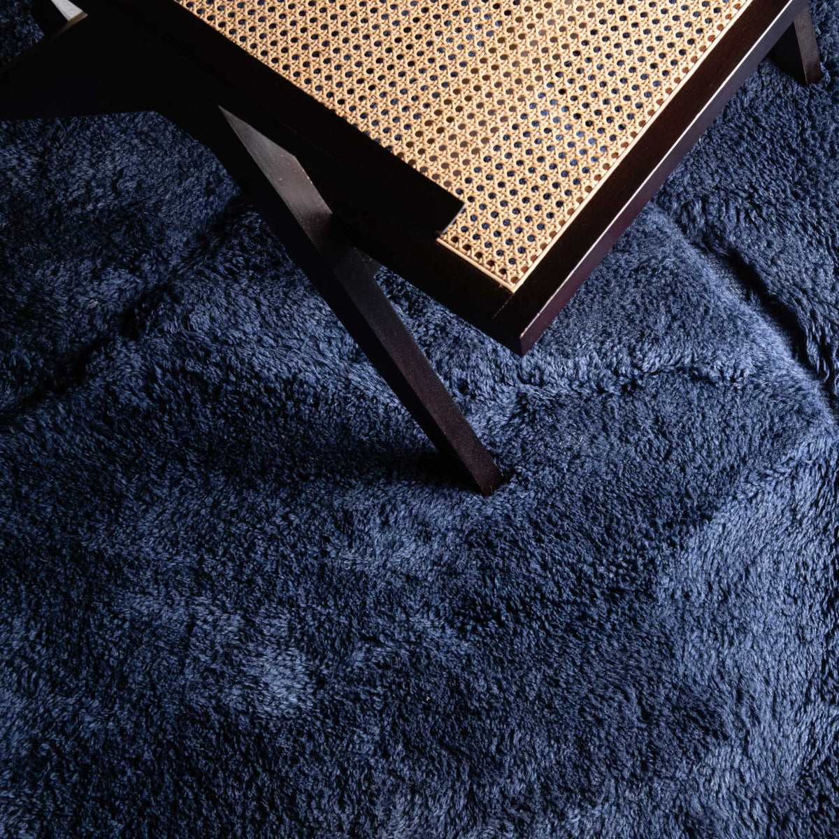 Mer de nuit - Luxueux tapis Berbère shaggy