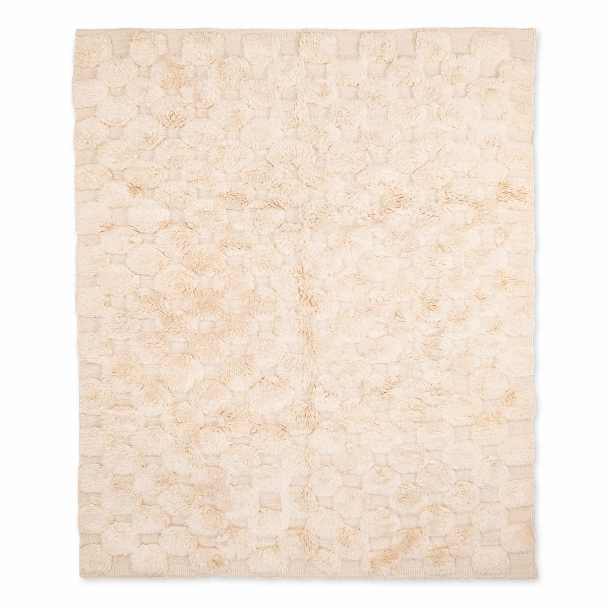 Confort Éclat de Corail - Luxueux tapis Berbère shaggy