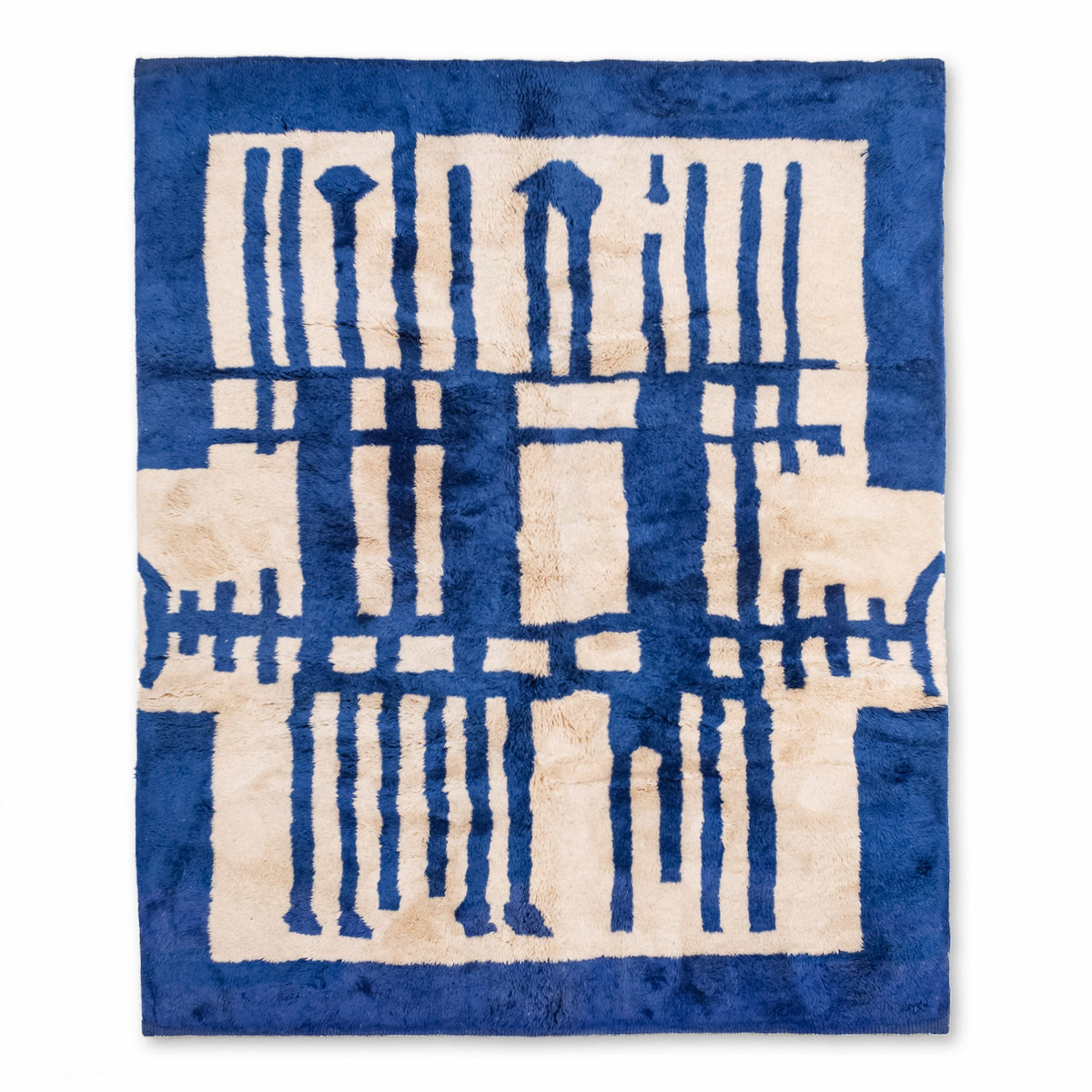 Tribu Océanique - Luxueux tapis Berbère shaggy