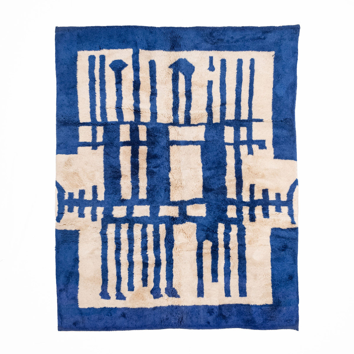 Tribu Océanique - Luxueux tapis Berbère shaggy