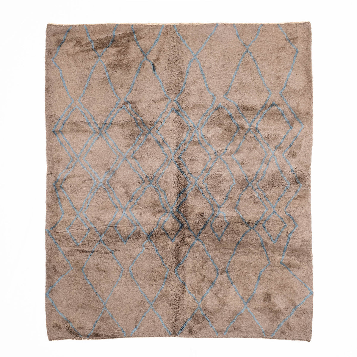 Maillage océanique - Luxueux tapis Berbère shaggy