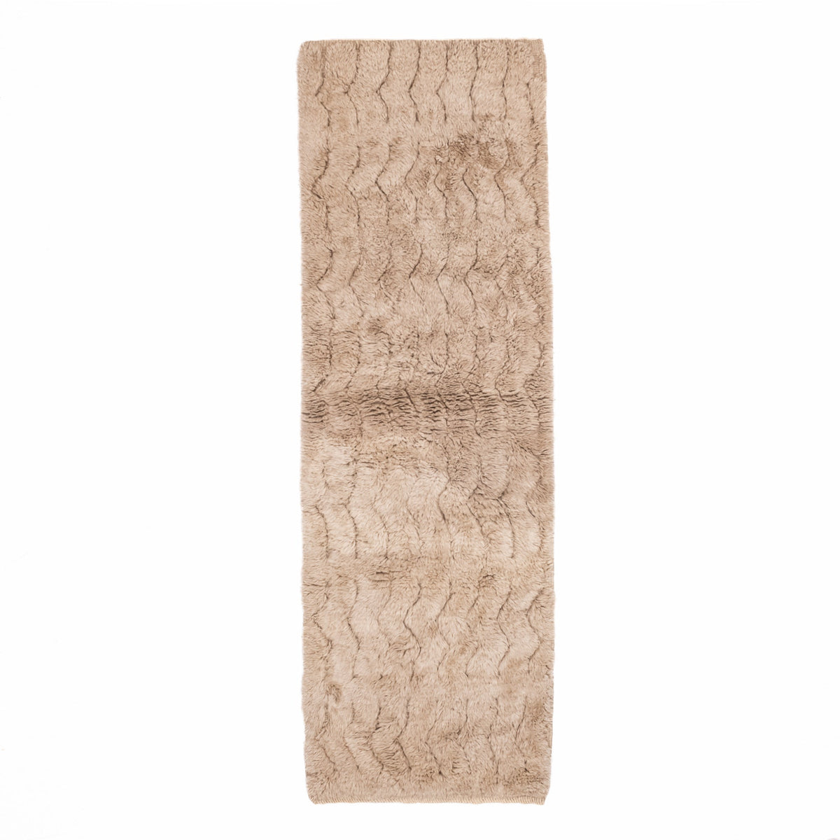 Ilyas - Luxueux tapis Berbère shaggy de couloir