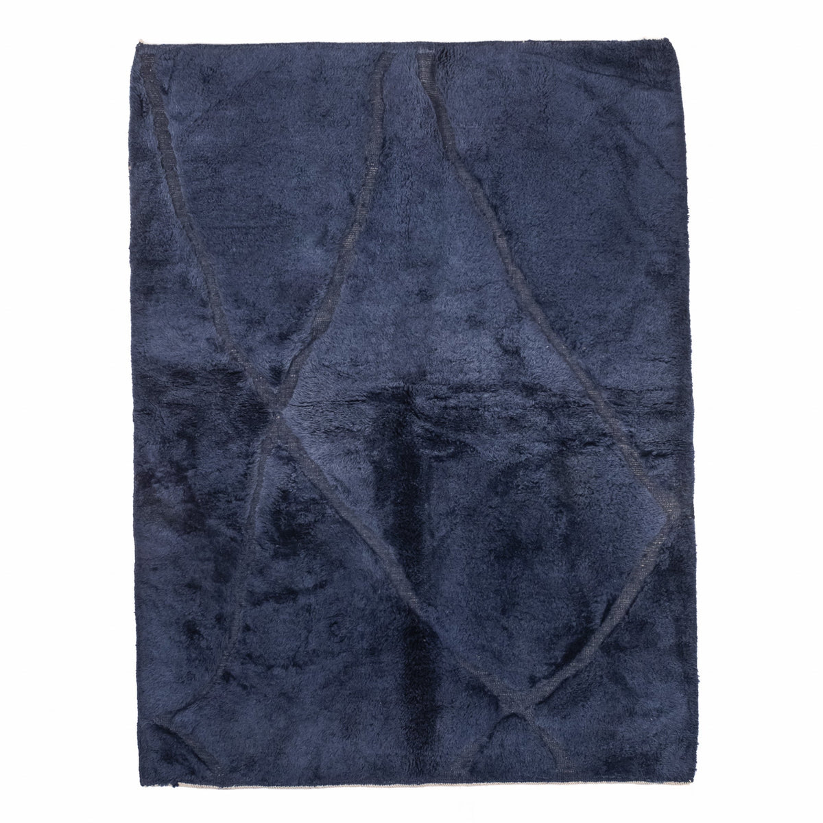 Mer de nuit - Luxueux tapis Berbère shaggy