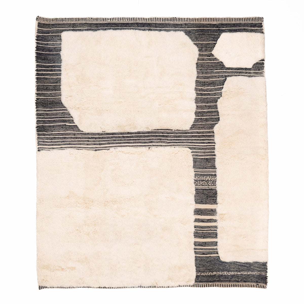 Glitch - Luxueux tapis Berbère shaggy