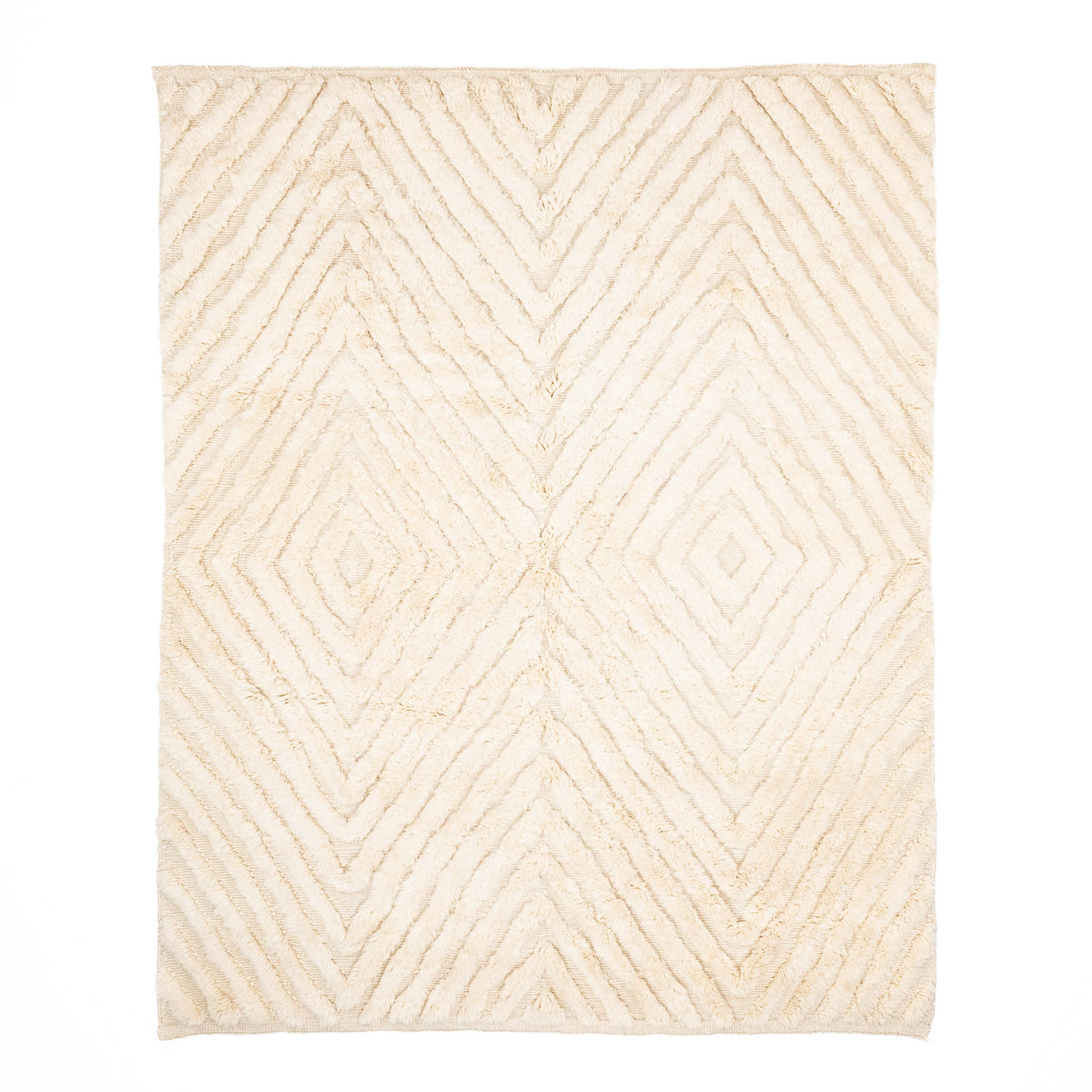 Nouraya - Luxueux tapis Berbère shaggy