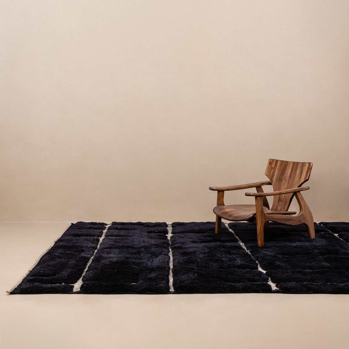 Battement du cœur - Luxueux tapis Berbère shaggy