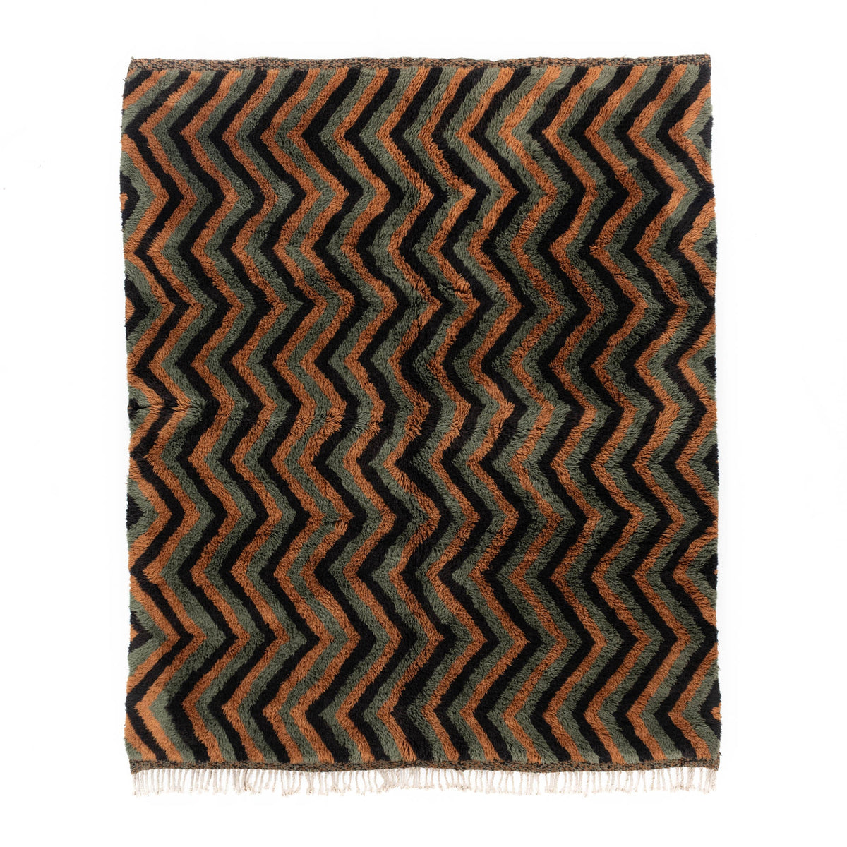 Piste Sinueuse - Luxueux tapis Berbère shaggy