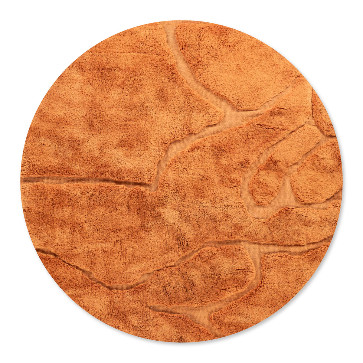 Dunes berbères Rond - Luxueux tapis Berbère shaggy