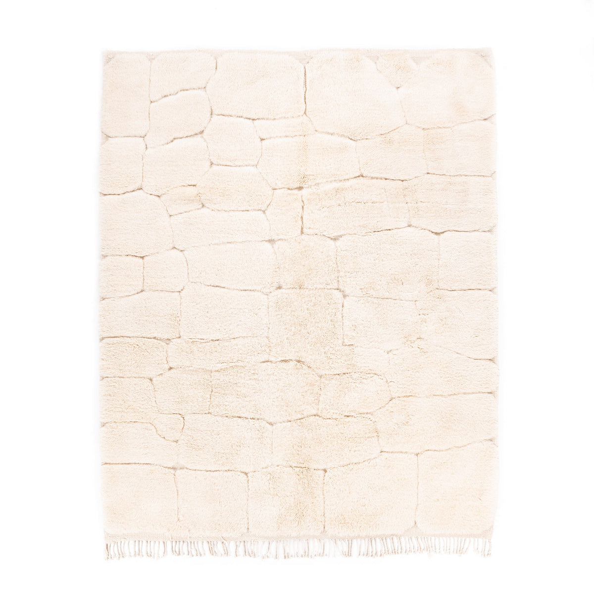 Ciel nuageux - Luxueux tapis Berbère shaggy