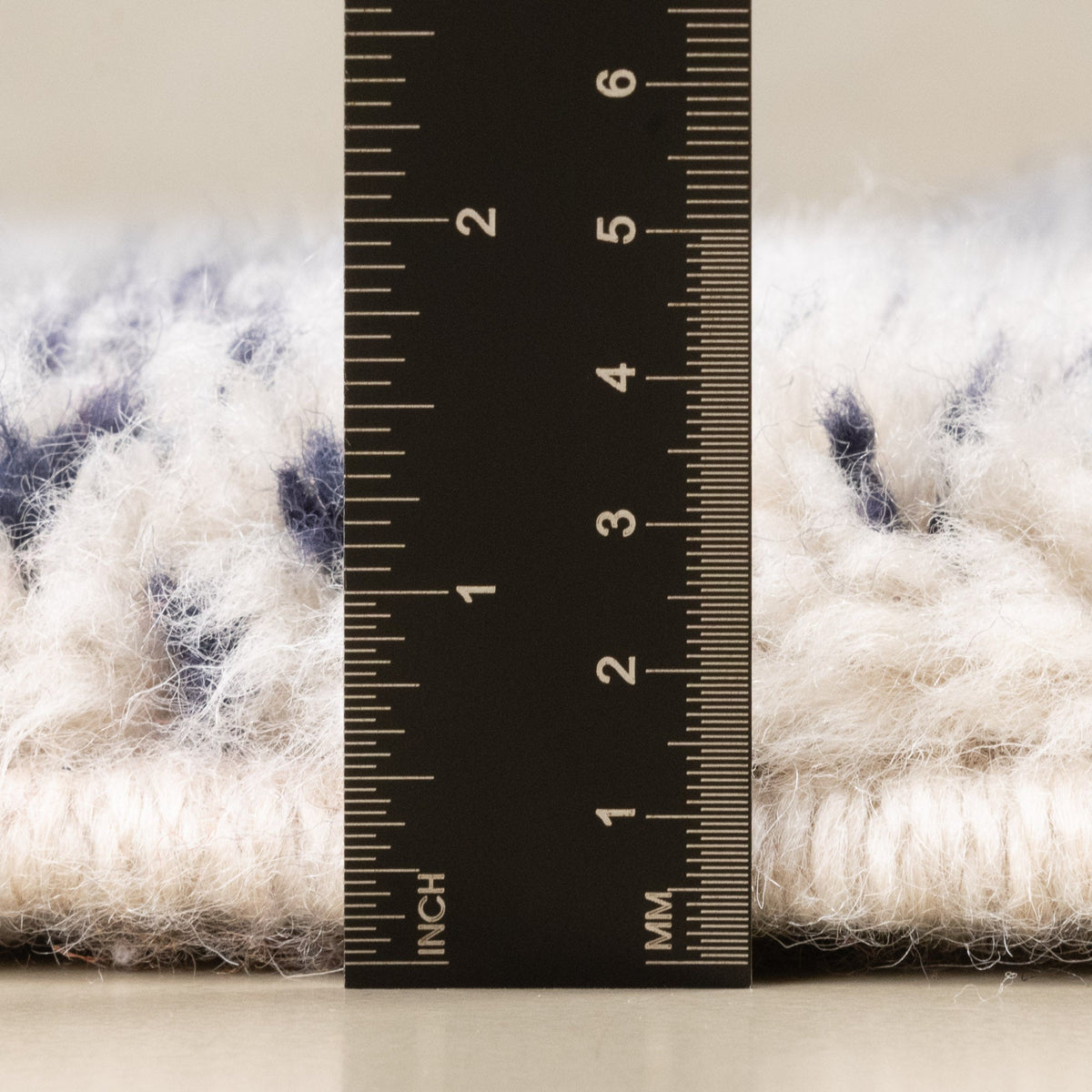 Diamant Bleu - Luxueux tapis Berbère shaggy