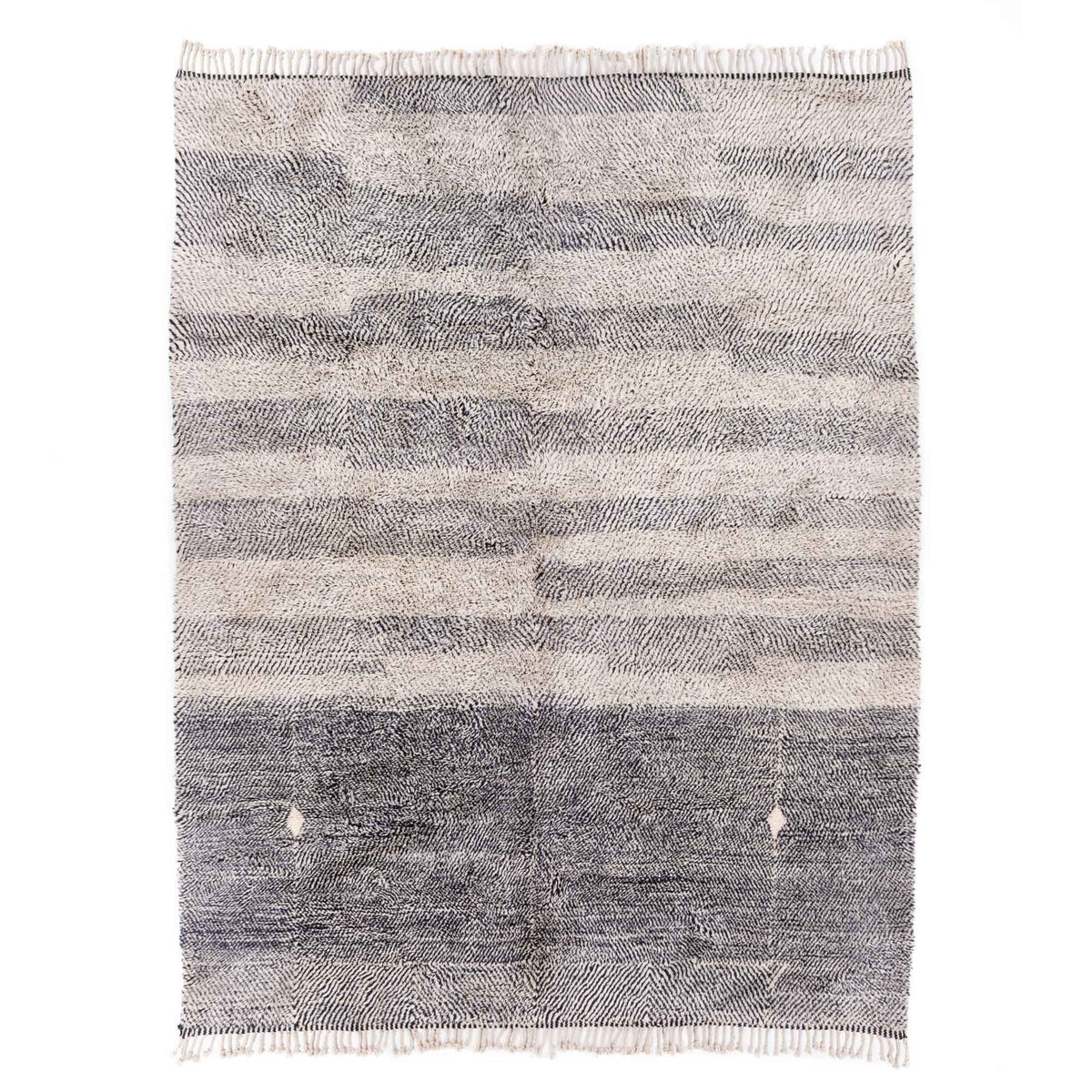 Diamant Bleu - Luxueux tapis Berbère shaggy