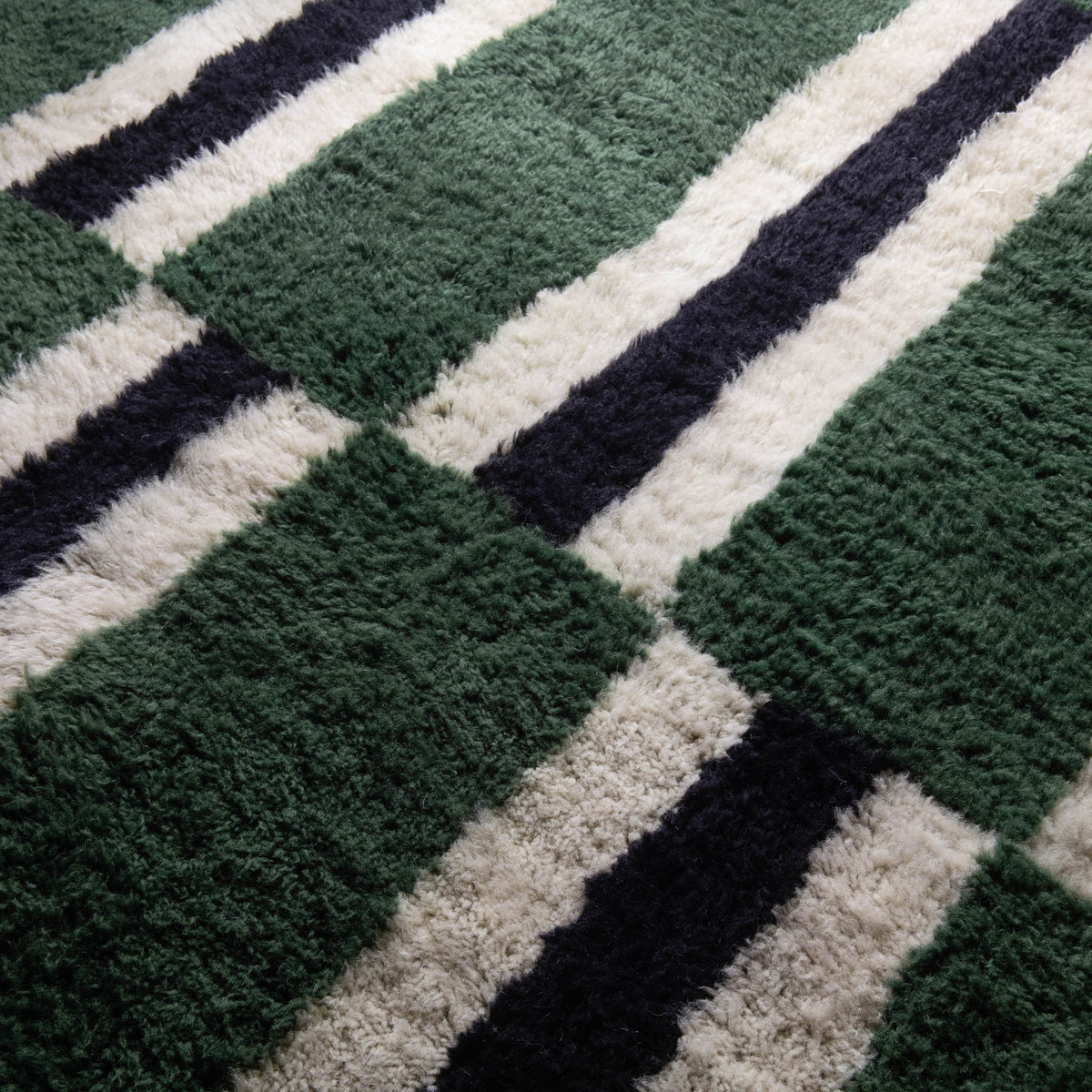 Impulsion Parallèle - Luxueux tapis Berbère shaggy