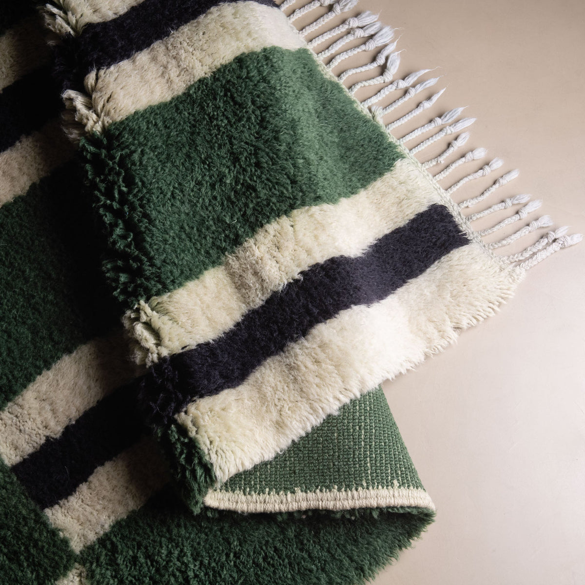 Impulsion Parallèle - Luxueux tapis Berbère shaggy