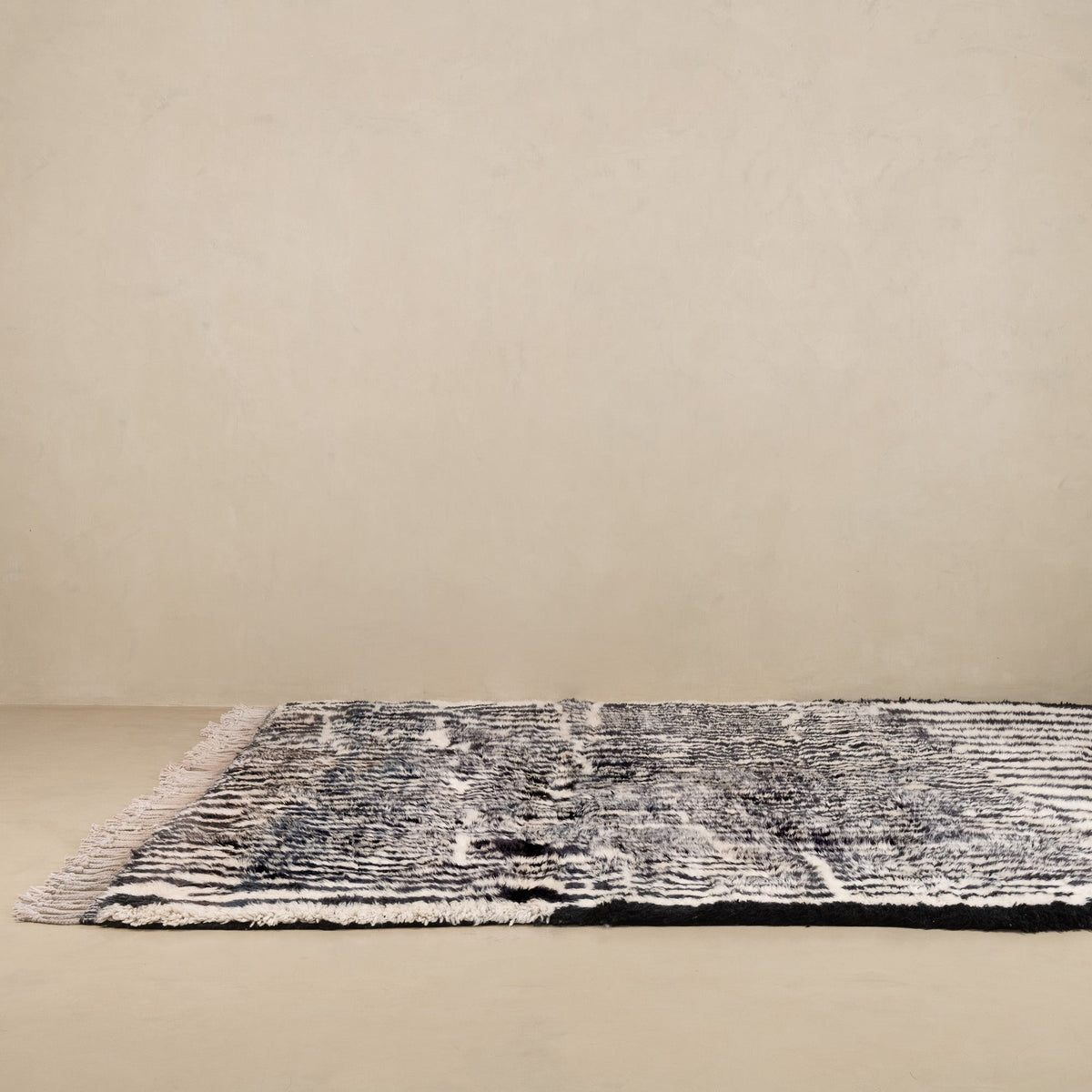 Labyrinthe Tissé - Luxueux tapis Berbère shaggy