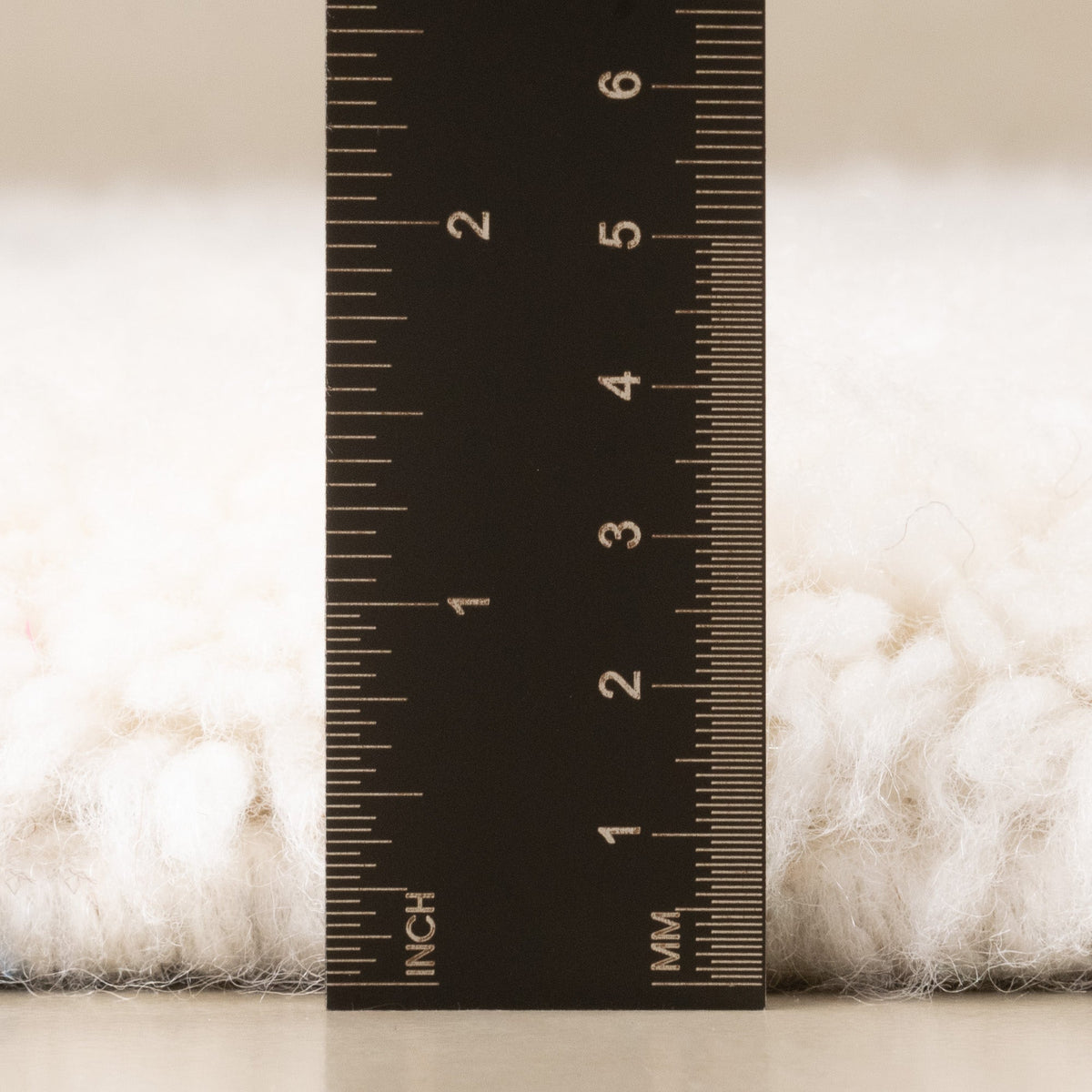 Glacier Ivory - Luxueux tapis Berbère shaggy