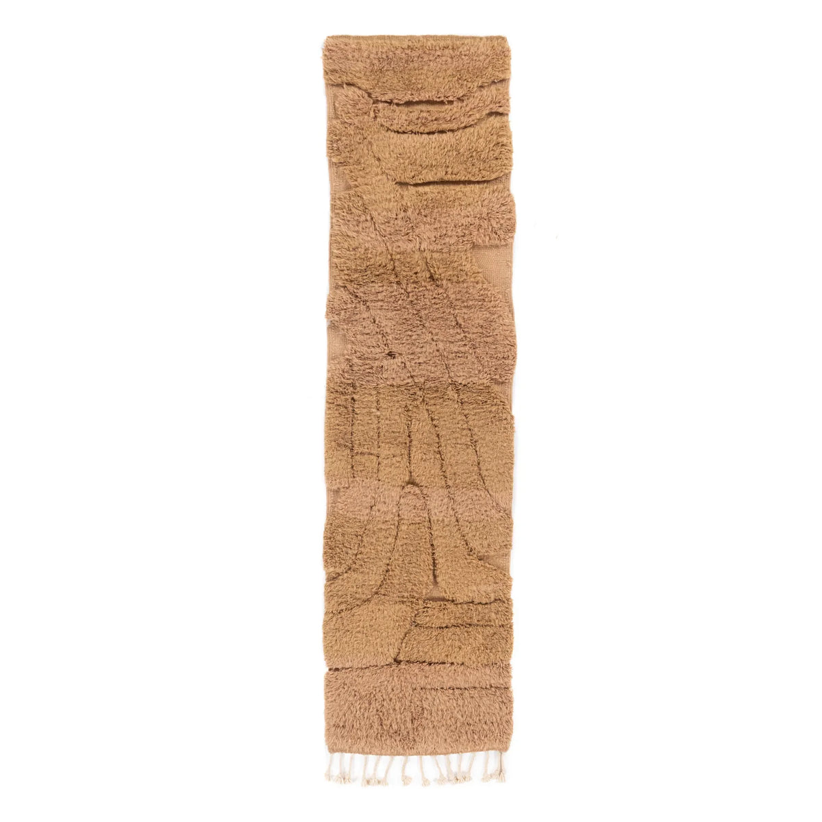 Dune - Luxueux tapis Berbère shaggy de couloir