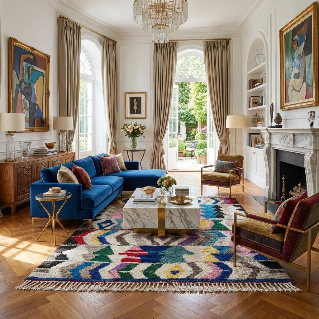 Marwa - Tapis Berbère shaggy