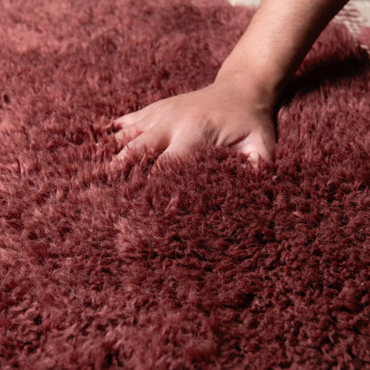 Terre Rouge  - Luxueux Tapis Mrirt de Couloir "Exclusif"