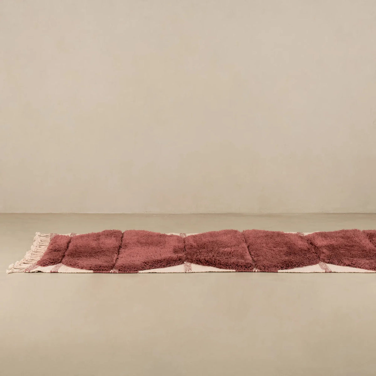 Terre Rouge  - Luxueux Tapis Mrirt de Couloir "Exclusif"