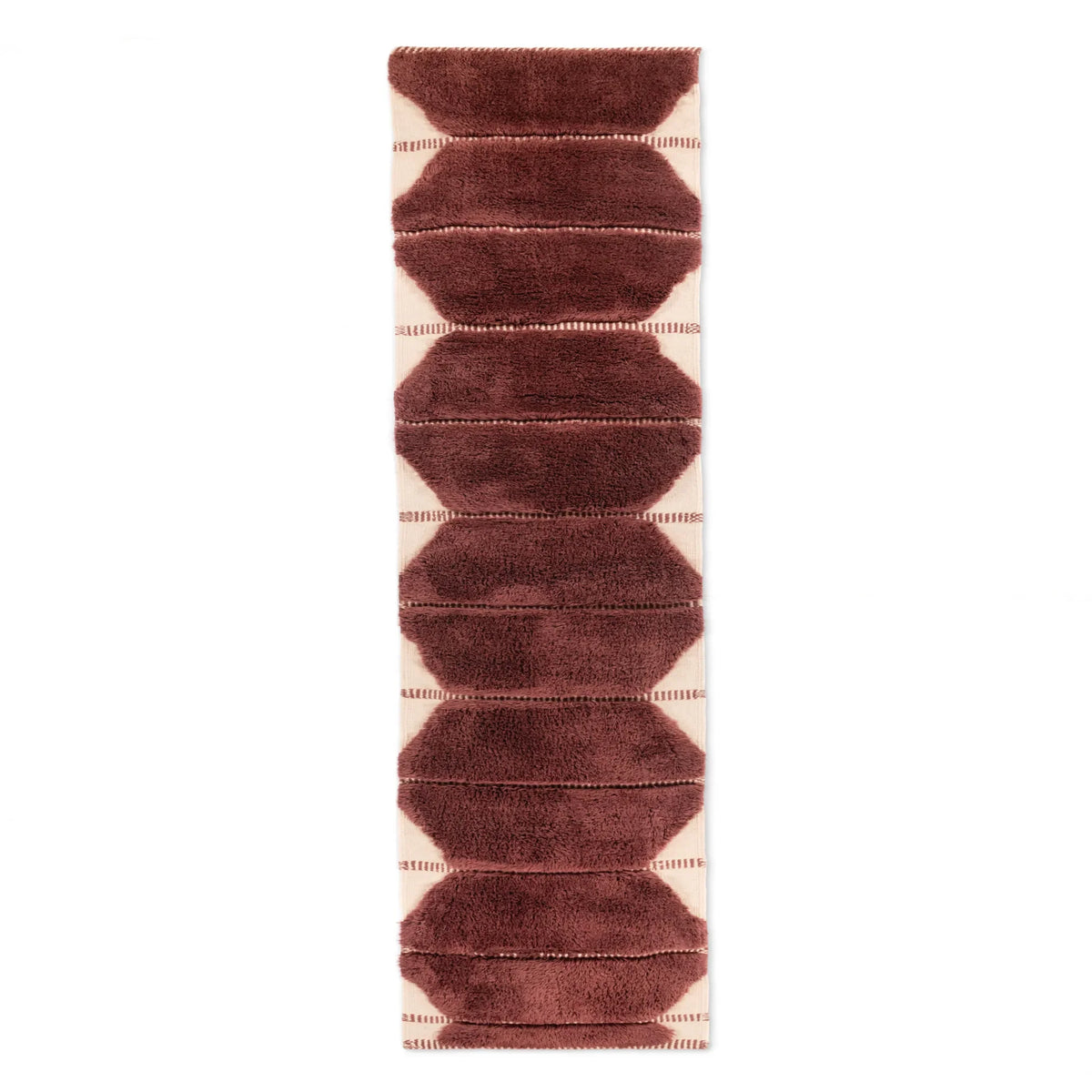 Terre Rouge  - Luxueux Tapis Mrirt de Couloir "Exclusif"