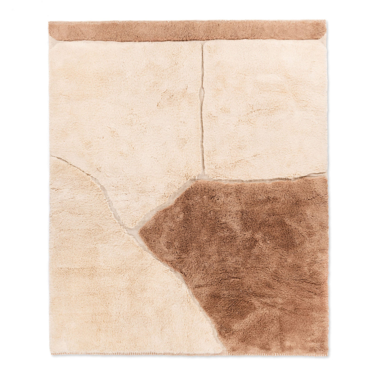 Sahara Dune - Luxueux tapis Berbère shaggy