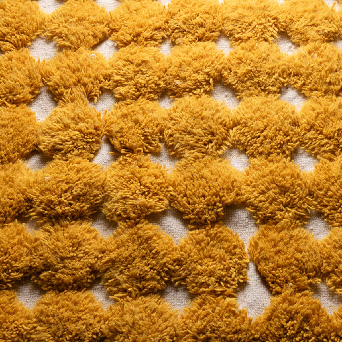 Nowara Soleil Doré - Tapis Berbère shaggy