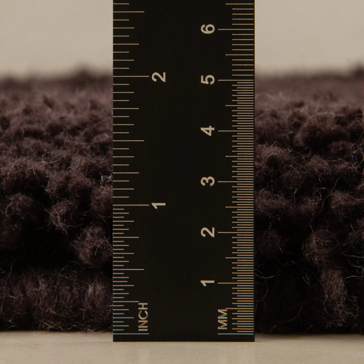 Nowara Marron Chocolat - Tapis Berbère shaggy