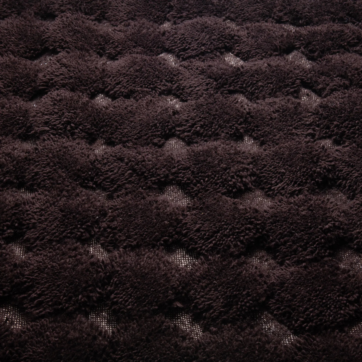 Nowara Marron Chocolat - Tapis Berbère shaggy
