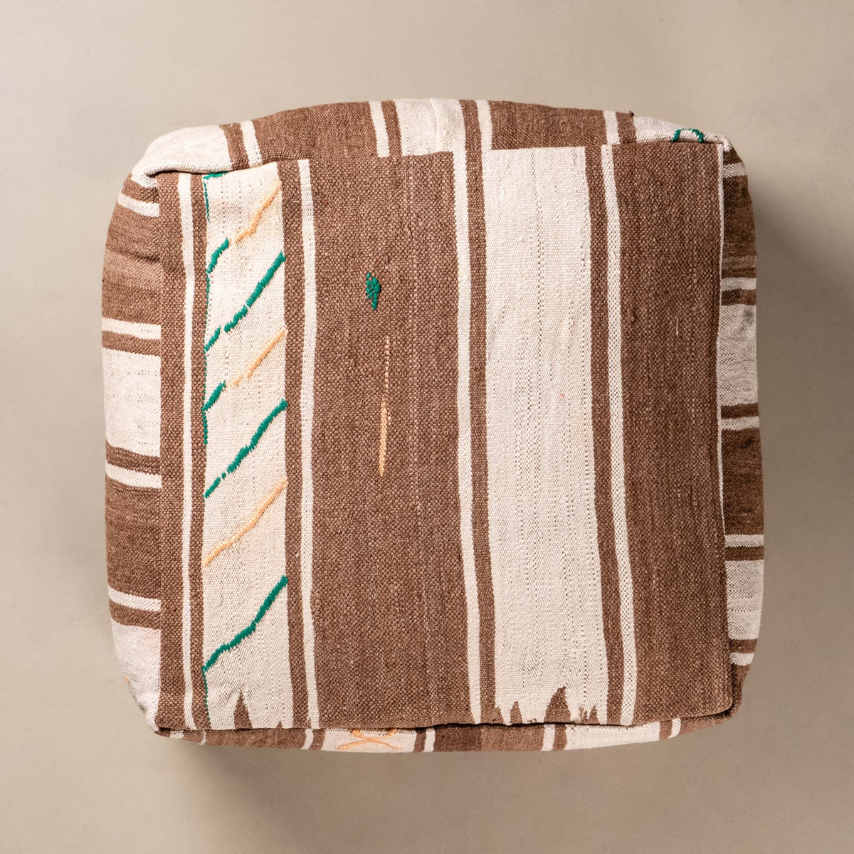Pouf berbère Kilim