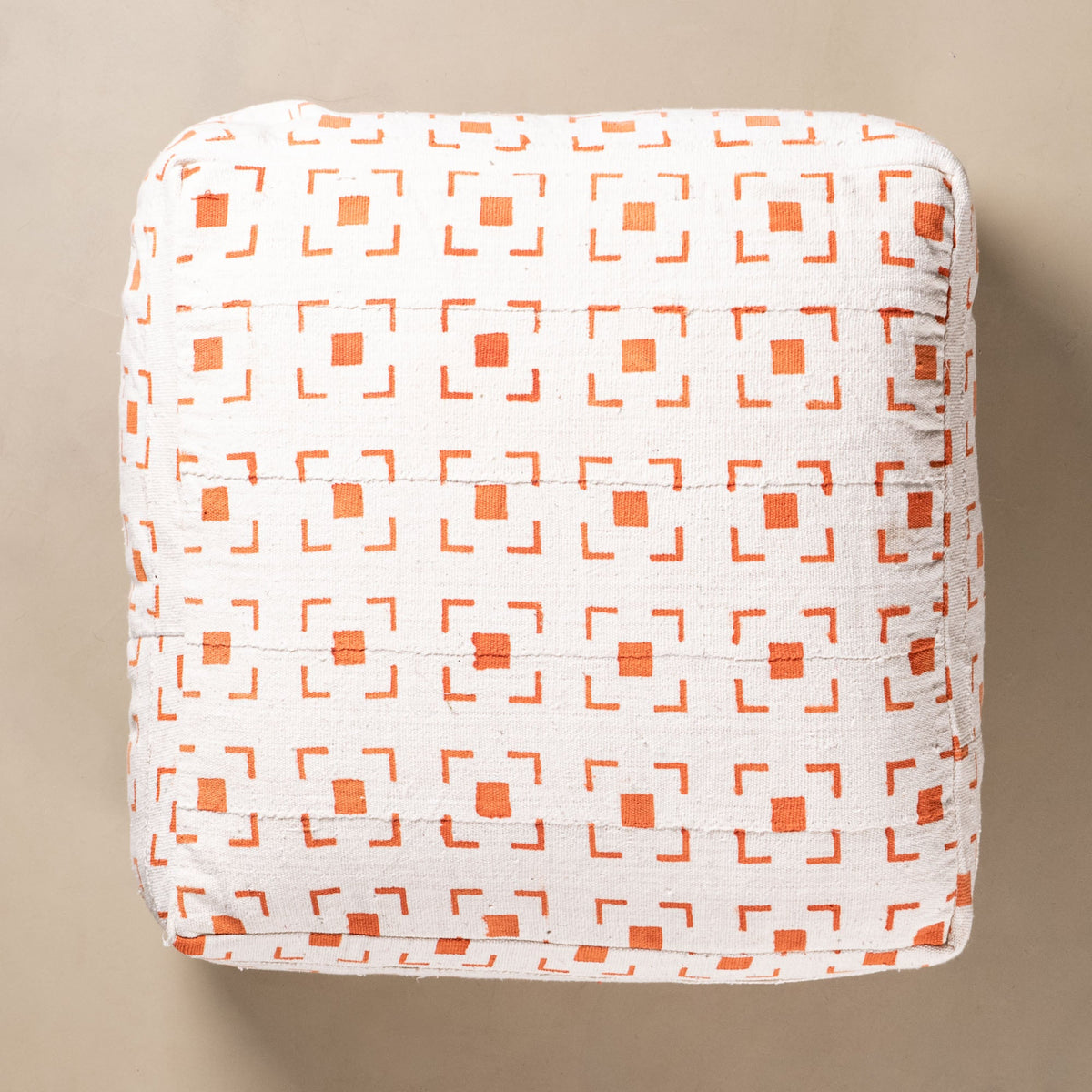 Pouf berbère Kilim